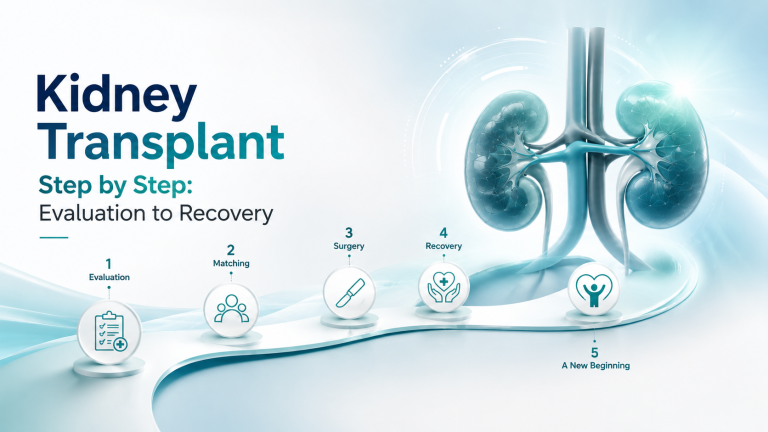Kidney Transplant Step by Step: Evaluation to Recovery